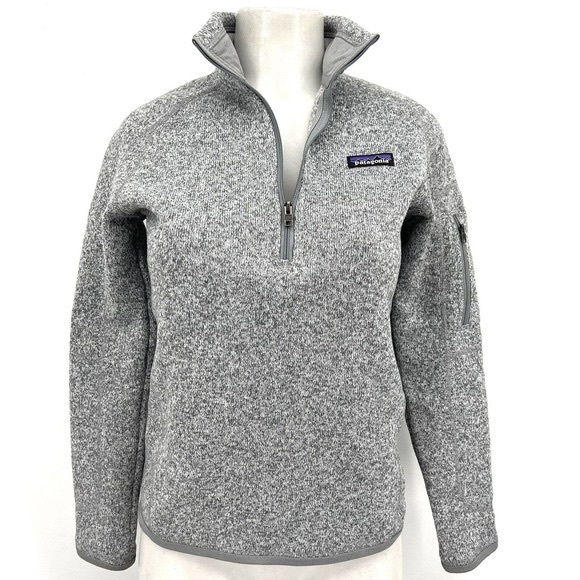 Patagonia Worn Wear Better Sweater 1/4 Zip Fleece Pullover Women’s Size Medium - Picture 1 of 11